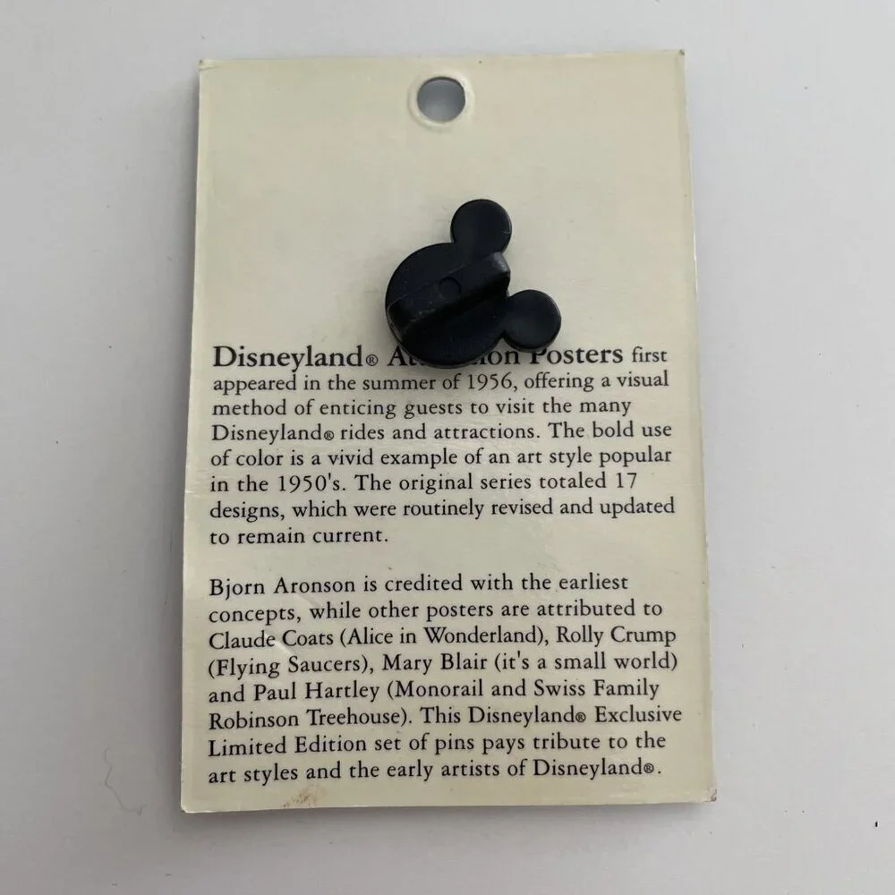 Disney 03 Disneyland Attraction Poster Series LE Pin TOMORROWLAND SKYWAY - Picture 2 of 4